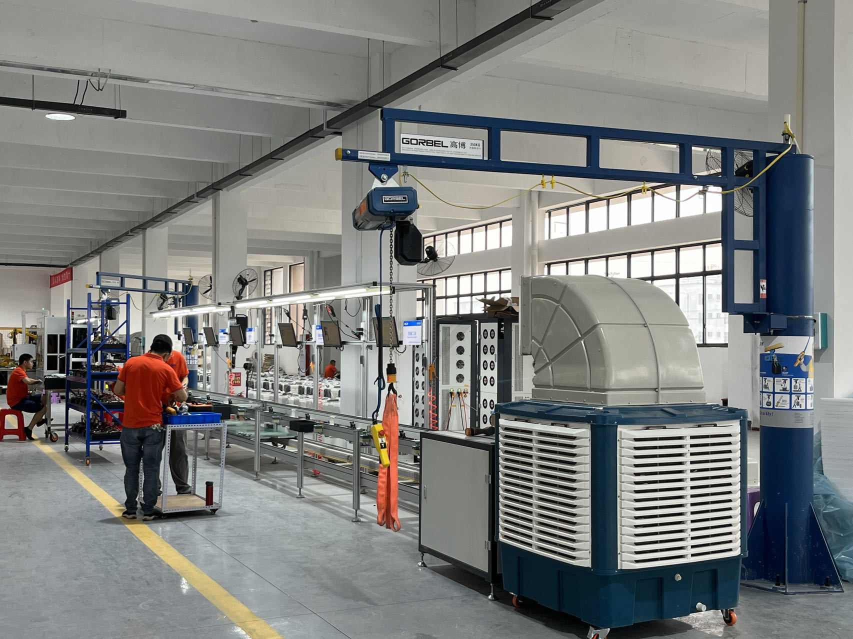 模組--PACK半自動化生産線