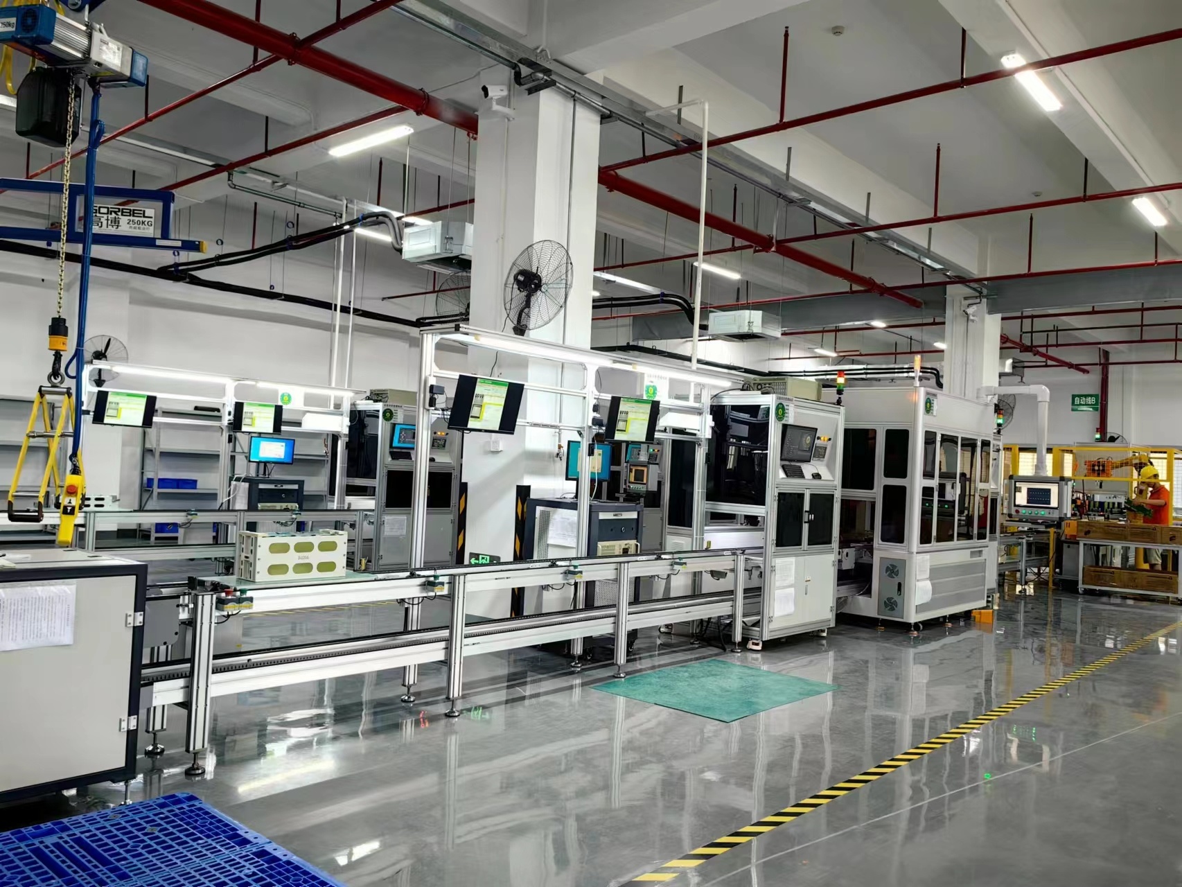 模組--PACK半自動化生産線 2